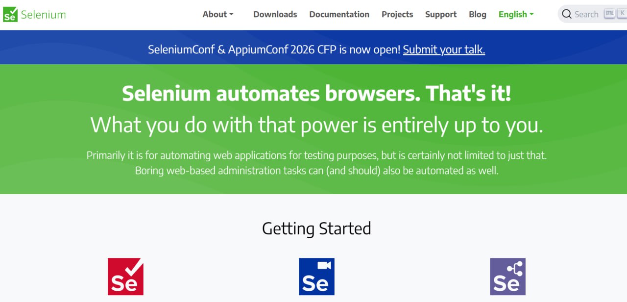 Selenium WebDriver