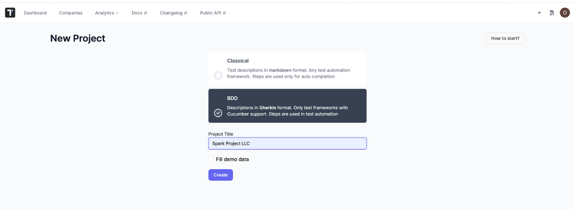 Nightwatch test management project