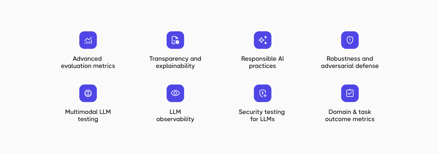 Future trends in LLM testing