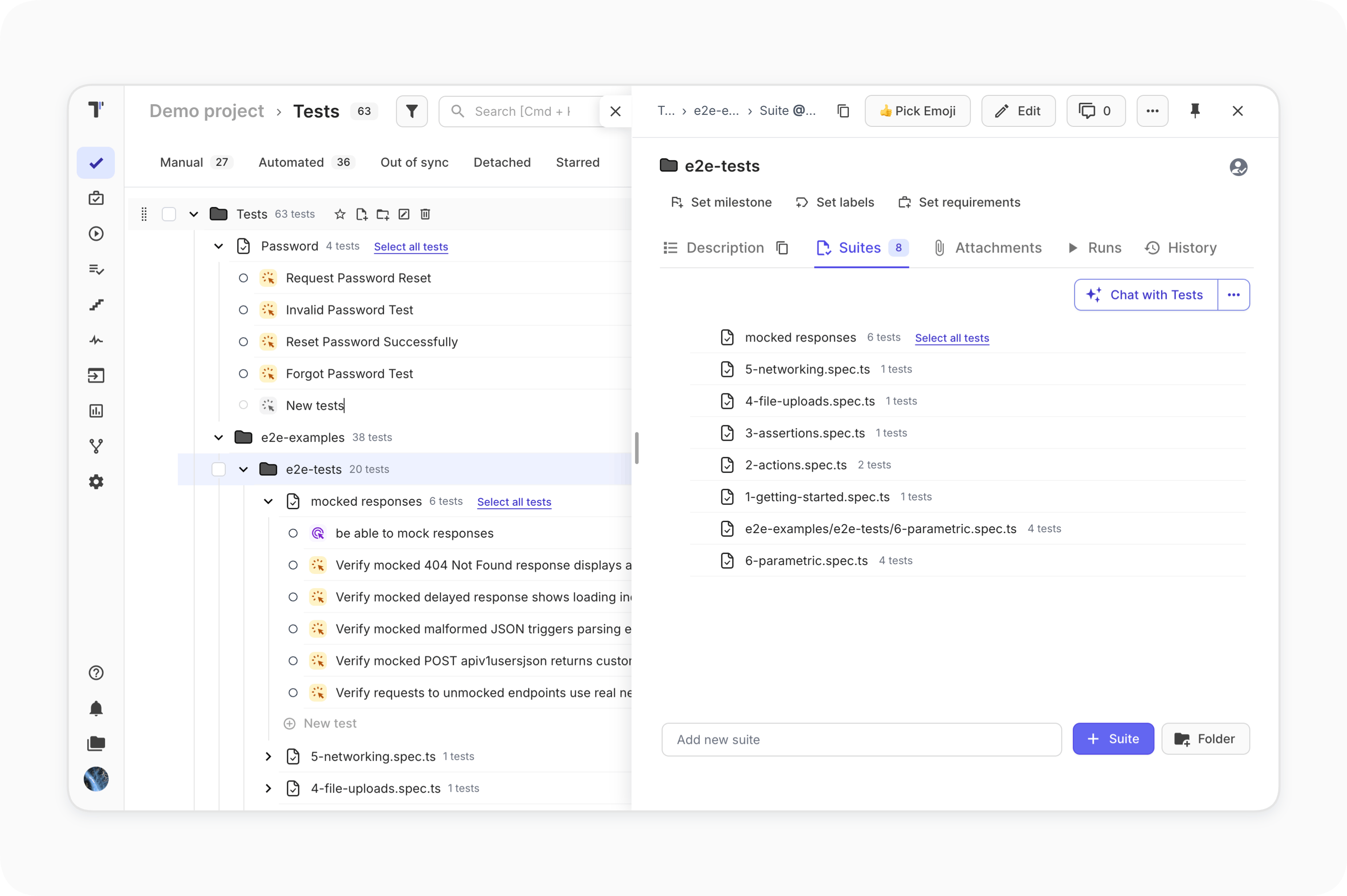 Optimize Test Folder Structure with Testomat.io