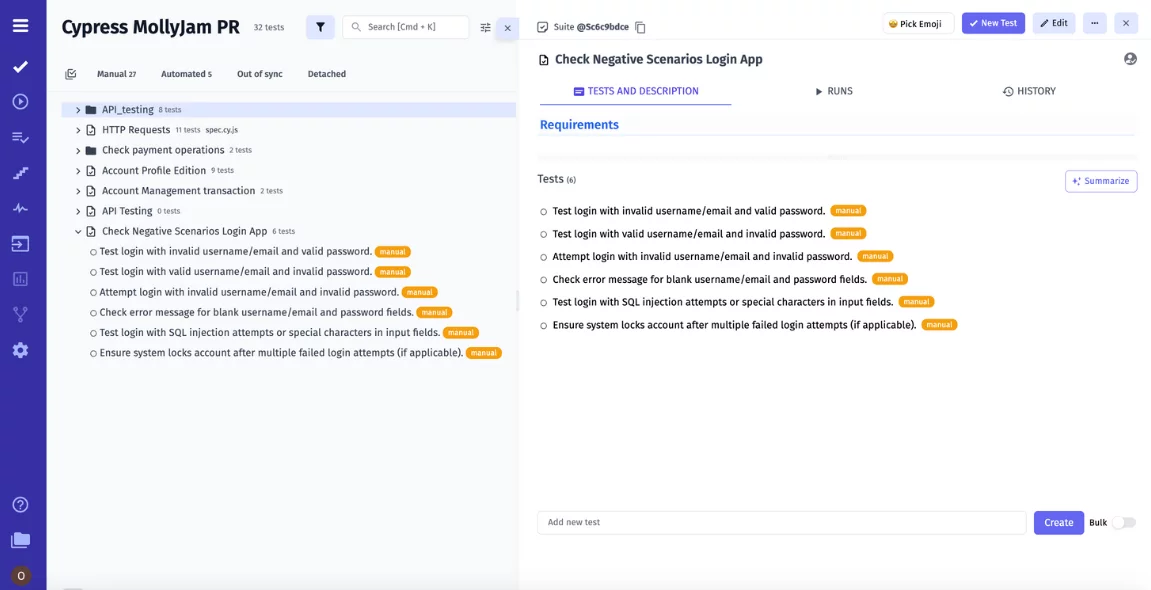 An Example of a Checklist