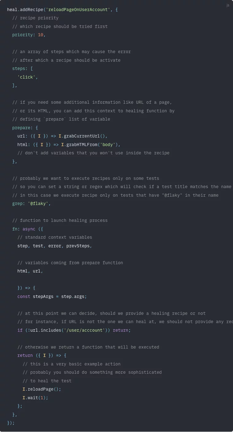 AI Automated Test Maintenance Example