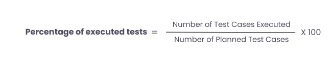 test effectiveness metric