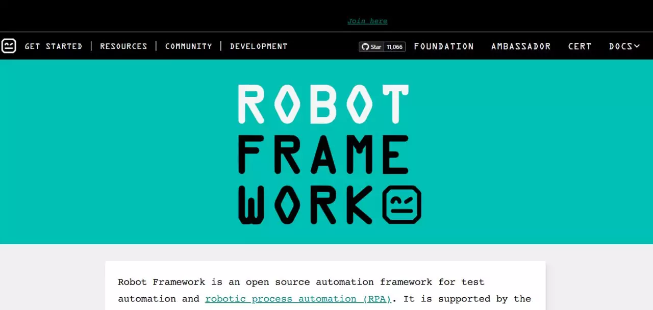 Robot Framework 