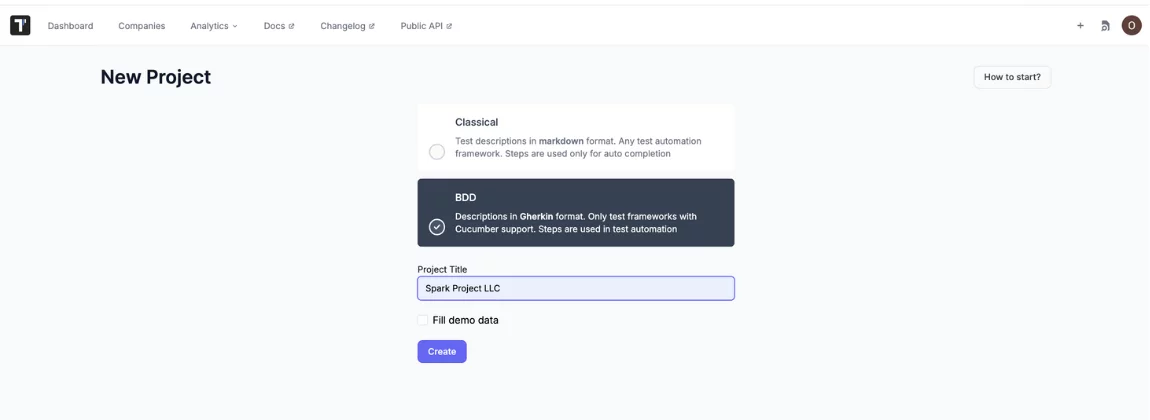 Nightwatch test management project