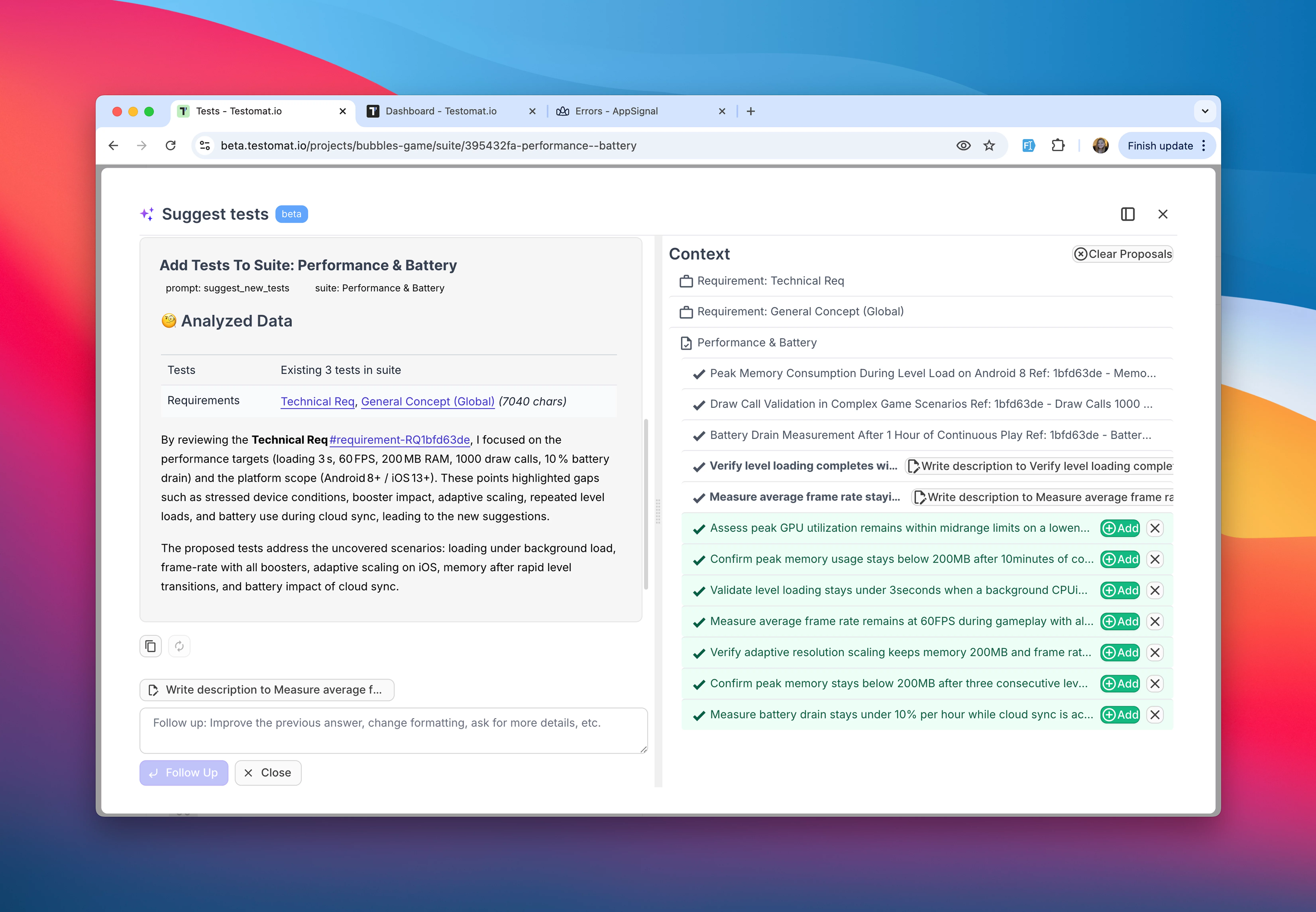 Automation Code Generation