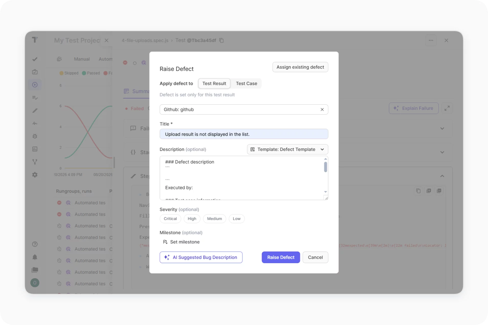 github issue