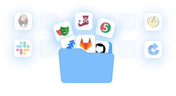 Stay in sync 40+ integrations
