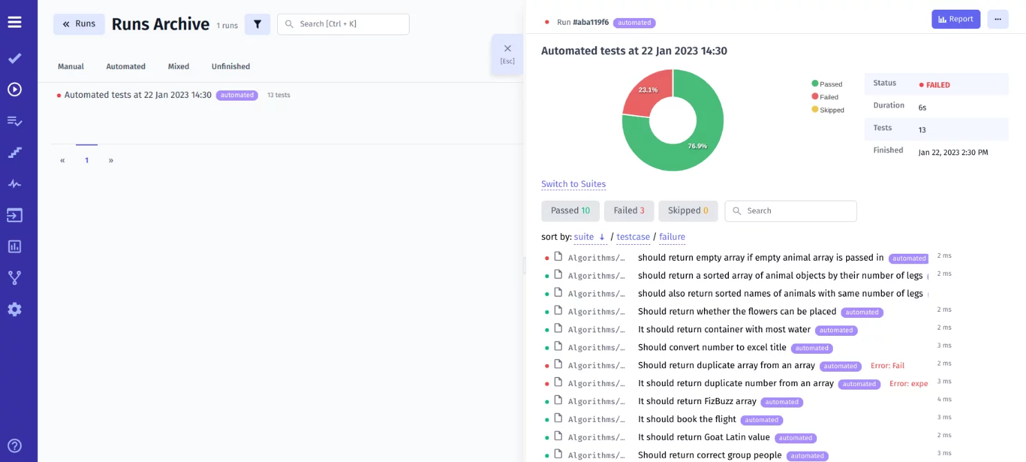 How Do I Create A Report In Jest 3