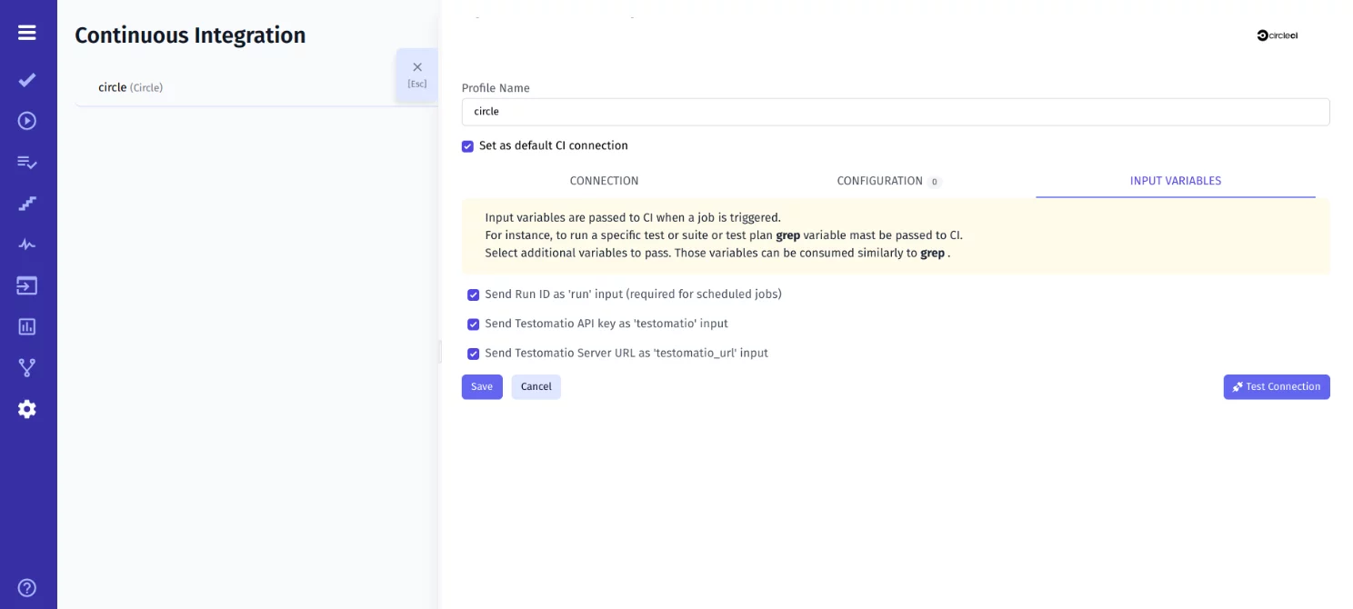 Configure Continuous Integration Settings 2