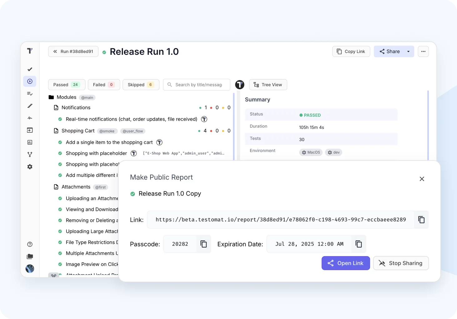 Public reports & read-only option