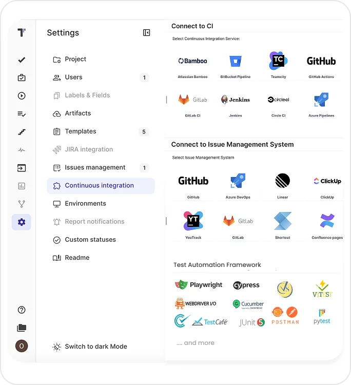 Direct Product Integrations